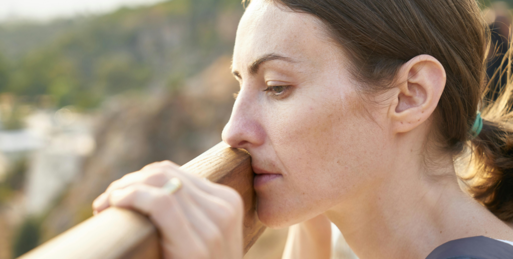 Sunset in the mountains