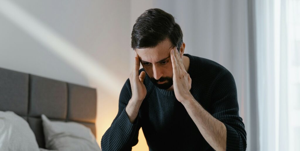 Sunset in the mountains