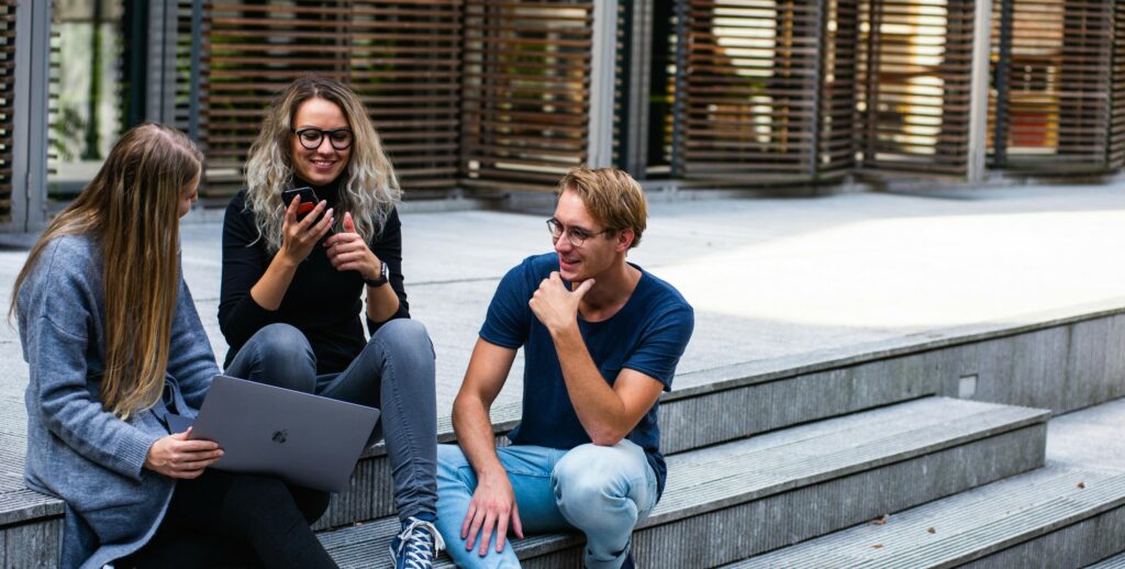 Sunset in the mountains