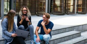 Sunset in the mountains