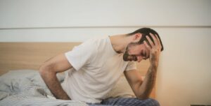 Sunset in the mountains