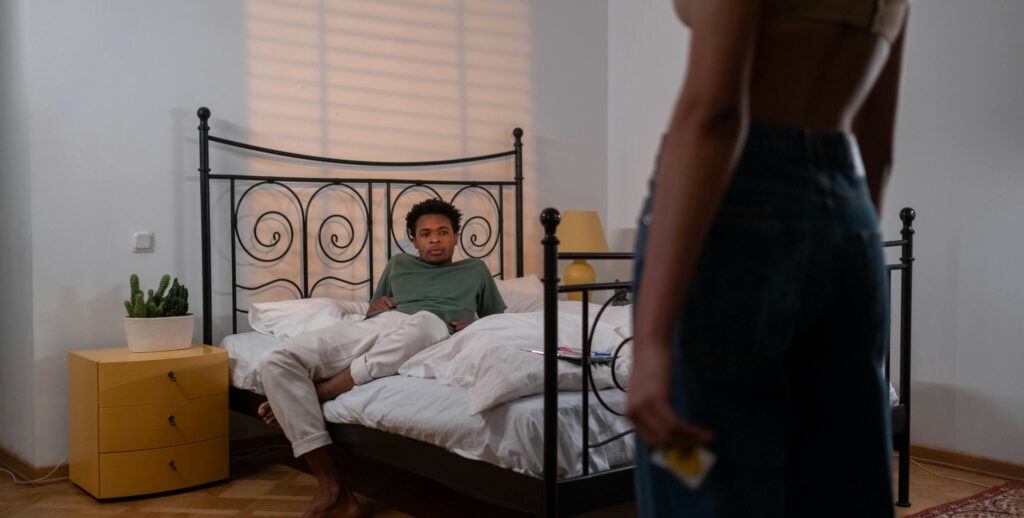 Sunset in the mountains